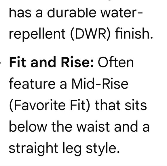 LL Bean Women's Vista Trekking, Hiking,Trail MidRise Straight Leg Pants. 14 Tall - Picture 10 of 12